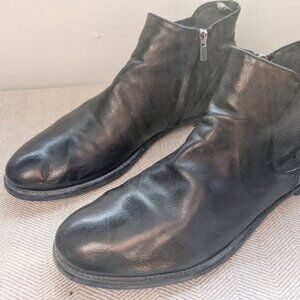 Officine Creative Leather Ankle Boots Size 42/43